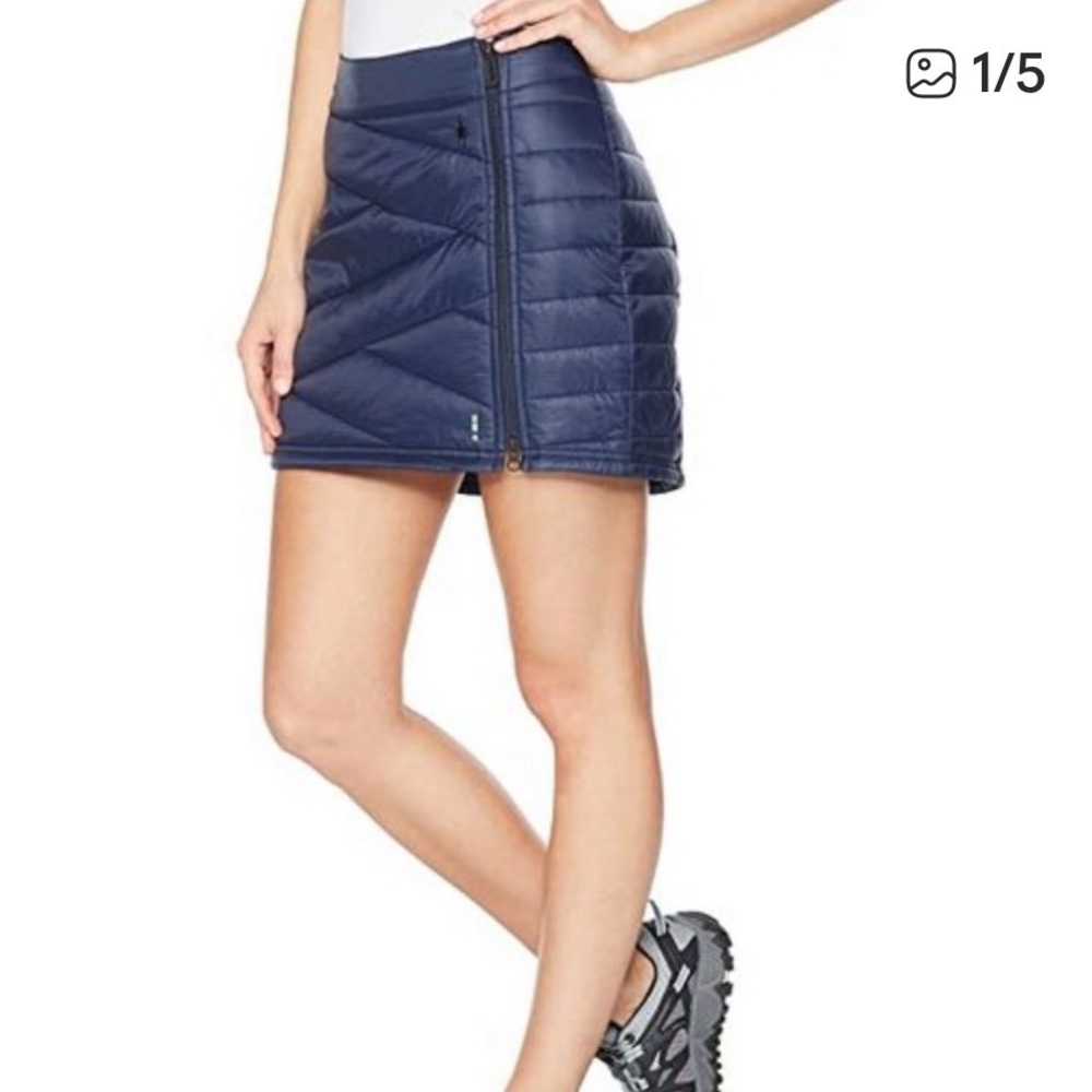 Smartwool SmartLoft 120 Lightweight Wool Skirt Navy